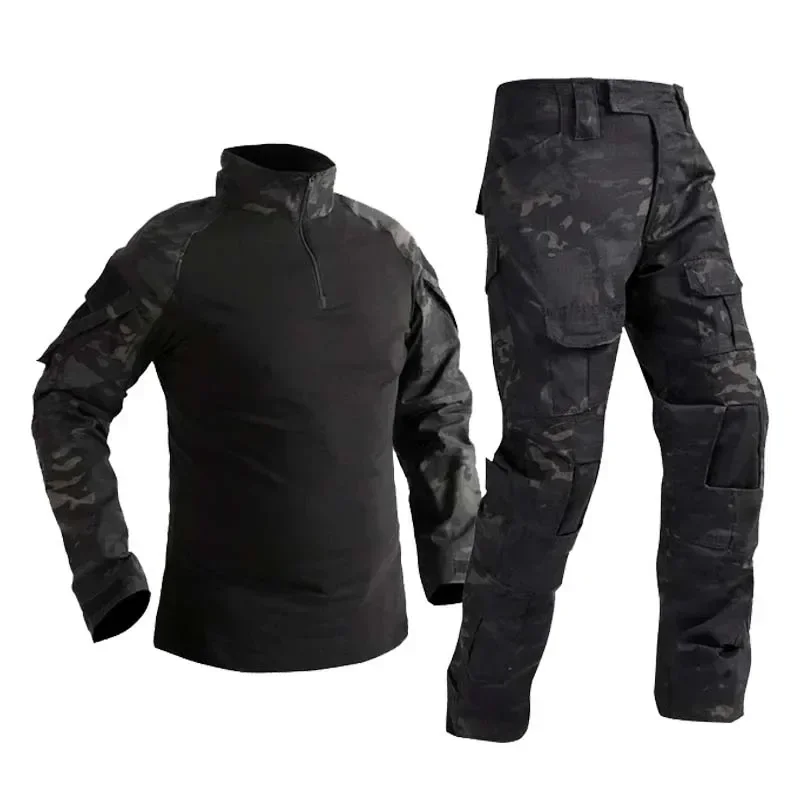 Tactical Military Shirt Cargo - Мужской тактический костюм G2: рубашка с