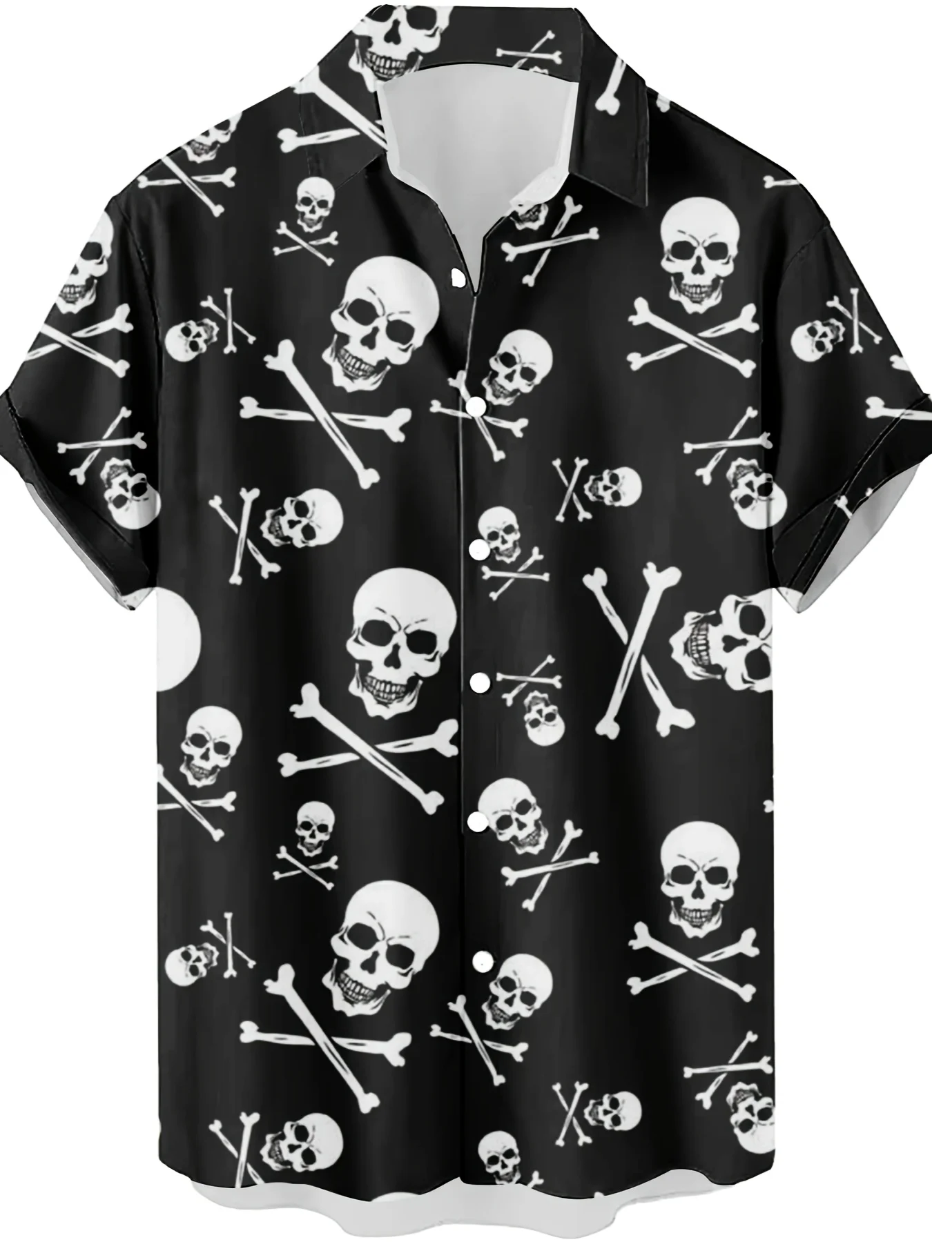 Vintage Hawaiian Floral Shirt - Винтажная мужская гавайская рубашка с принтом