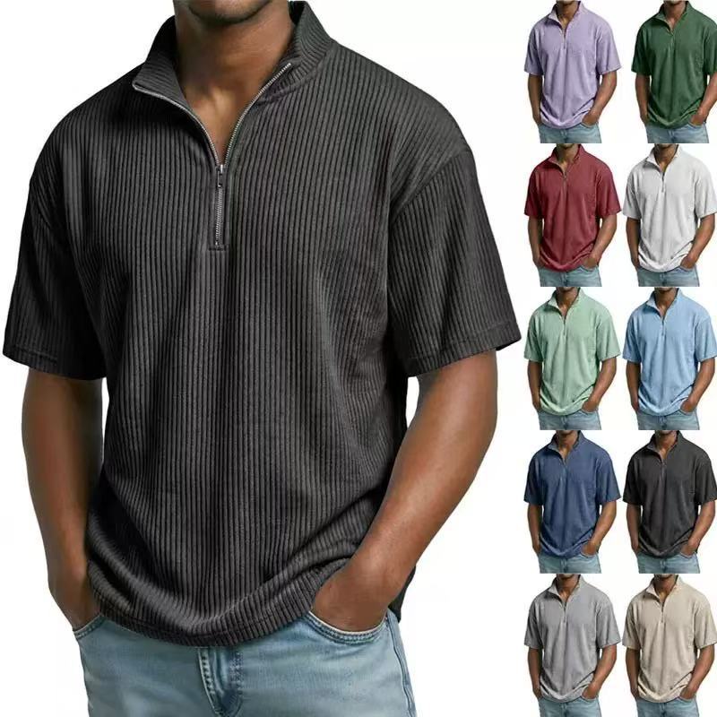 Летняя мужская рубашка из вель – обзор и цена Corduroy Button Up Shirt Men