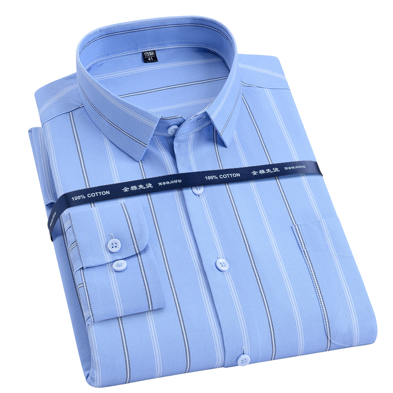 Рубашка мужская оверсайз из тк – обзор и цена Oxford Cotton Casual Shirt Business