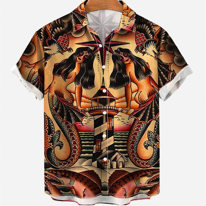 Гавайская Мужская Винтажная ле – обзор и цена Vintage Hawaiian Floral Shirt