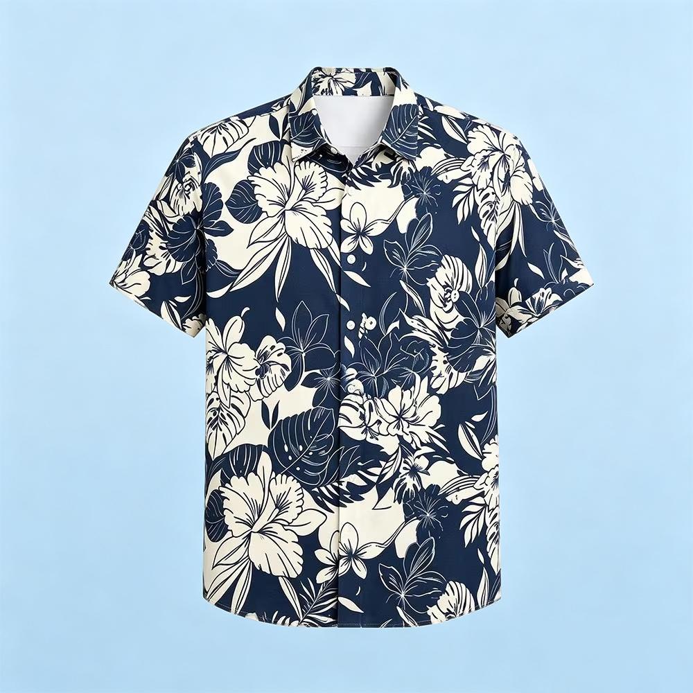 Винтажная гавайская рубашка с  – обзор и цена Vintage Hawaiian Floral Shirt