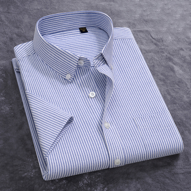 Мужская оксфордская рубашка из – обзор и цена Oxford Cotton Casual Shirt Business