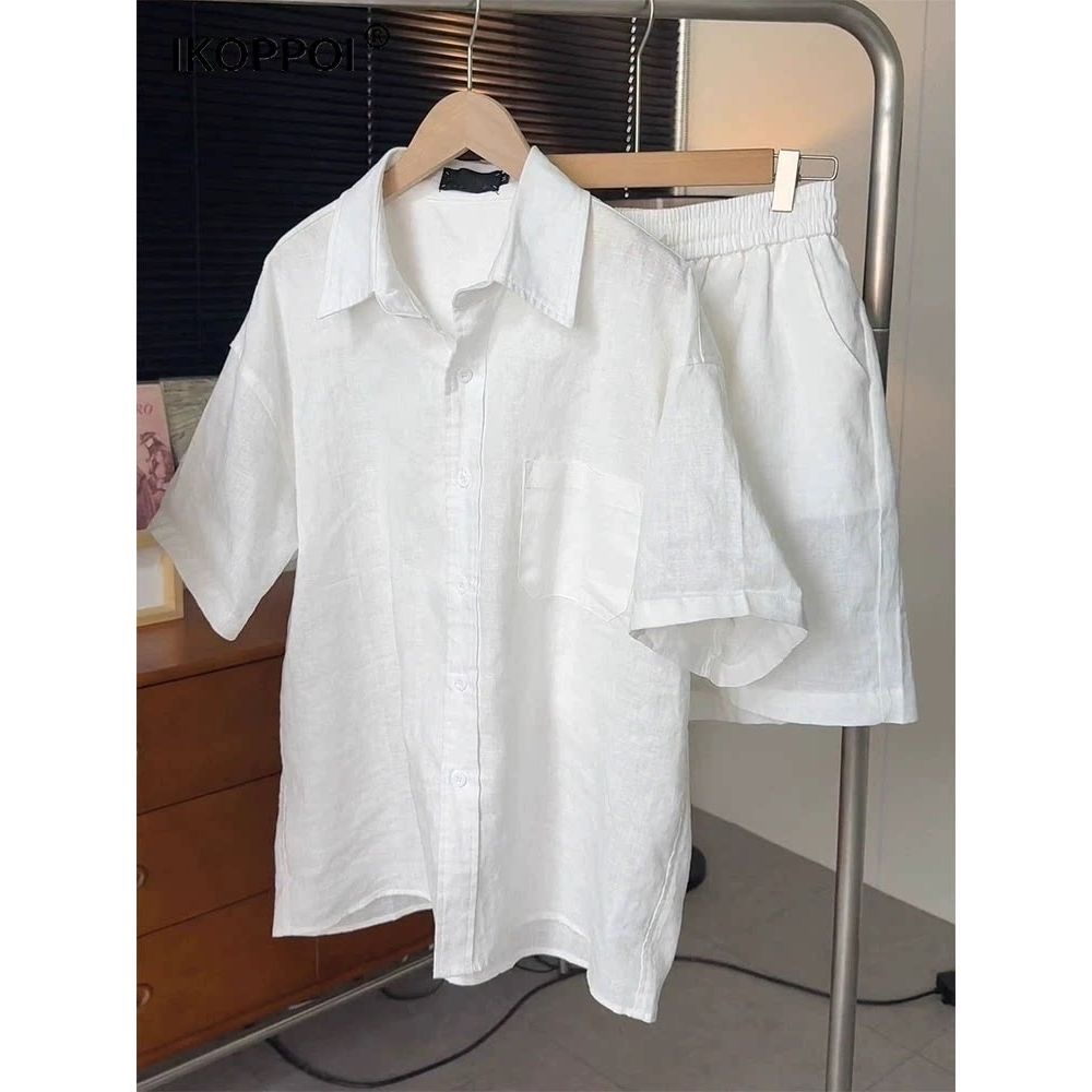 Легкий дышащий комплект из хло – обзор и цена Mens Linen Shirt Long Sleeve