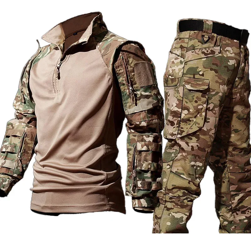 Новый тактический костюм: мужс – обзор и цена Tactical Military Shirt Cargo
