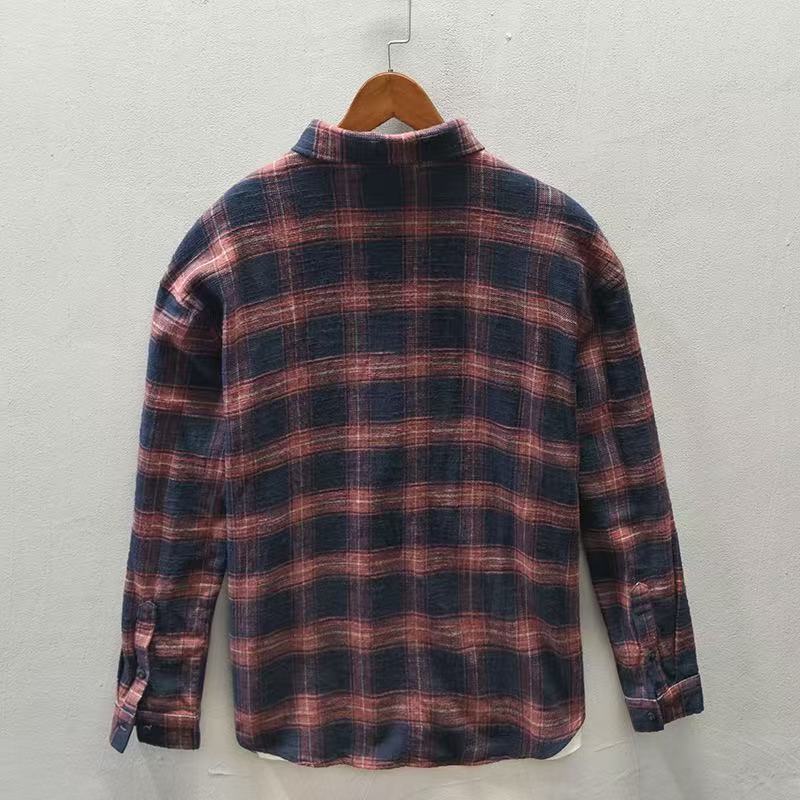 Новая клетчатая повседневная р – обзор и цена Flannel Plaid Shirt Heavy Weight