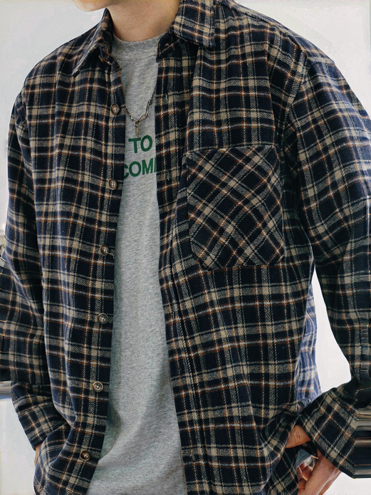 ‌ Японская винтажная тяжелая ф – обзор и цена Flannel Plaid Shirt Heavy Weight