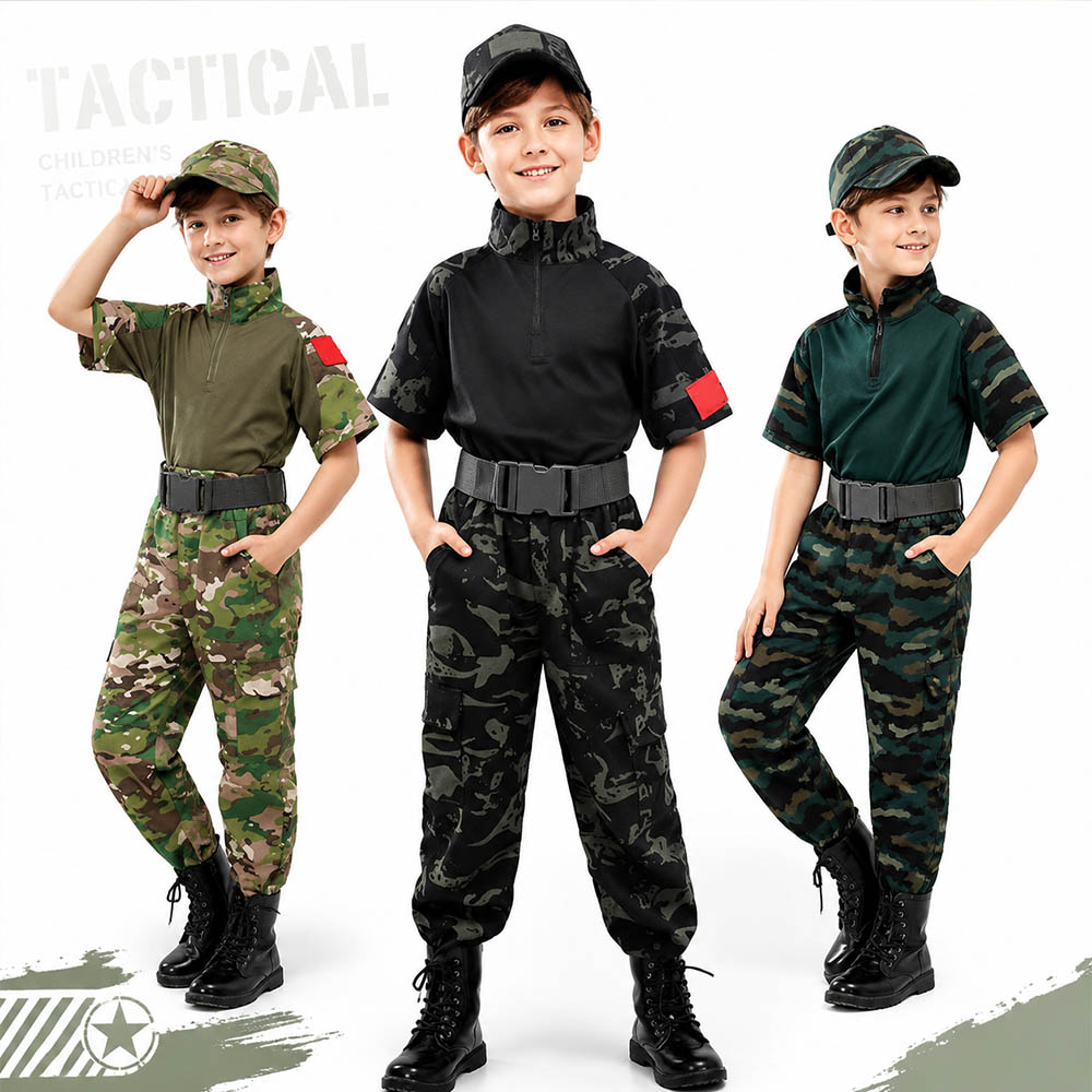 Детский камуфляжный тактически – обзор и цена Tactical Military Shirt Cargo