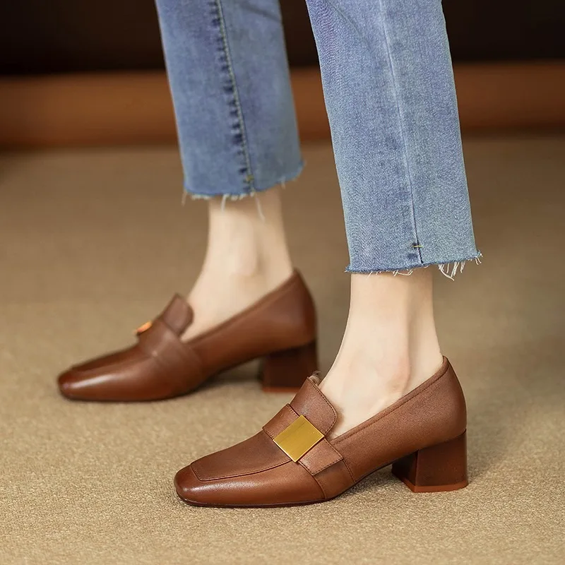 Женские модные кожаные туфли-л – обзор и цена Jeans