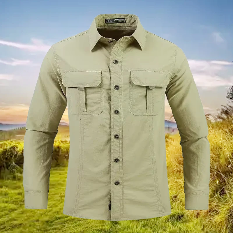 5XL Мужская легкая быстросохну – обзор и цена Tactical Military Shirt Cargo