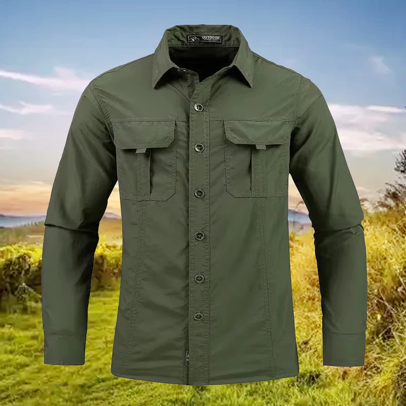 5XL Мужская легкая быстросохну – обзор и цена Tactical Military Shirt Cargo