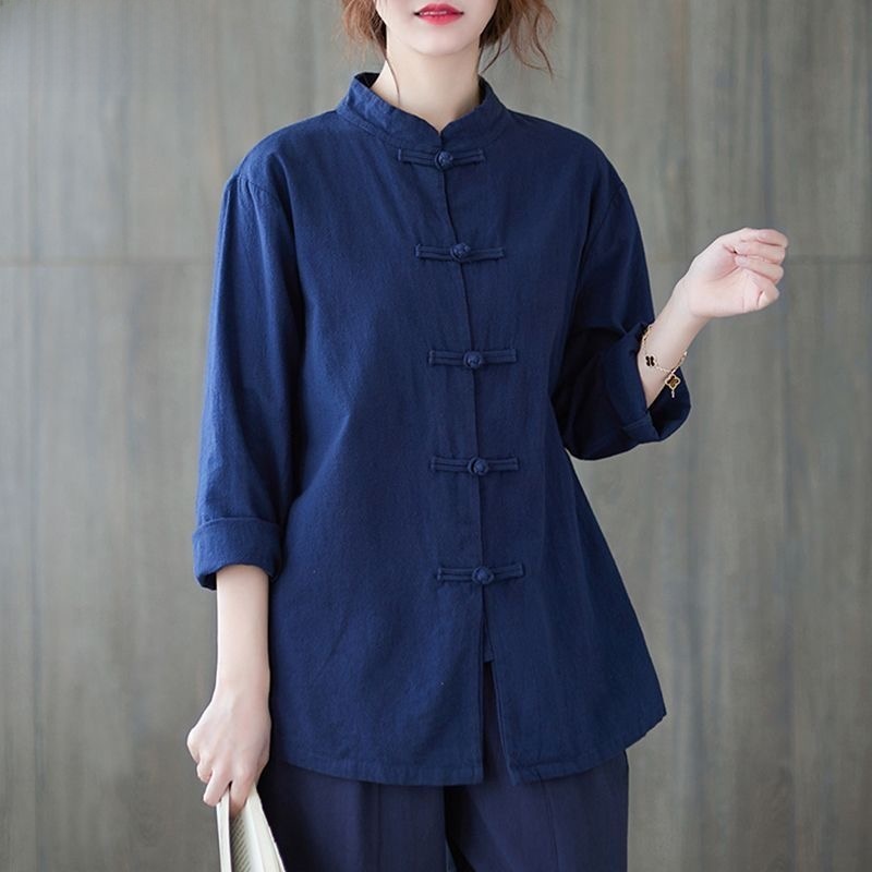 Свободная хлопково-льняная руб – обзор и цена Mens Linen Shirt Long Sleeve