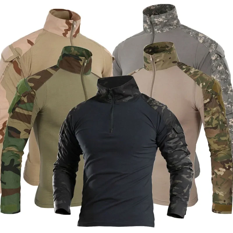 Боевые рубашки, камуфляжные сп – обзор и цена Tactical Military Shirt Cargo