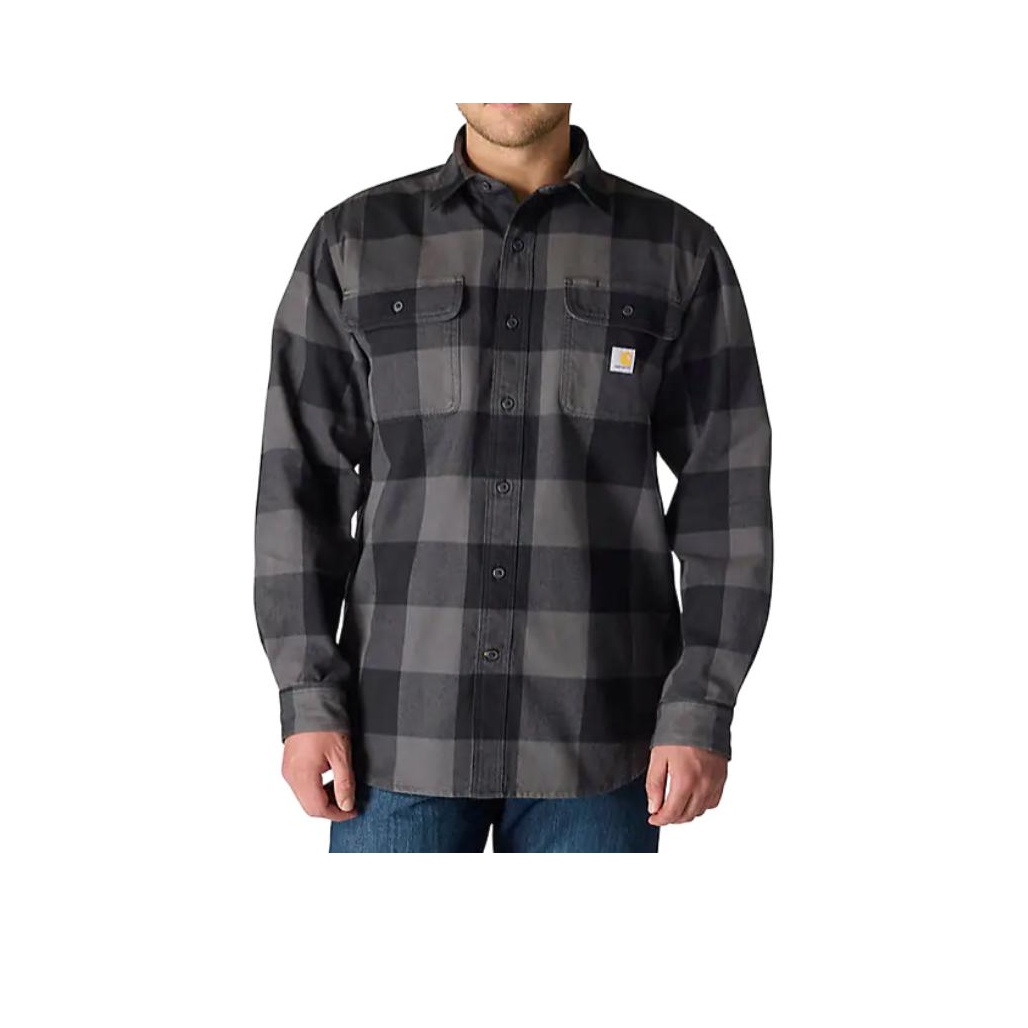 Carhartt FW25 107013 Мужская р – обзор и цена Flannel Plaid Shirt Heavy Weight