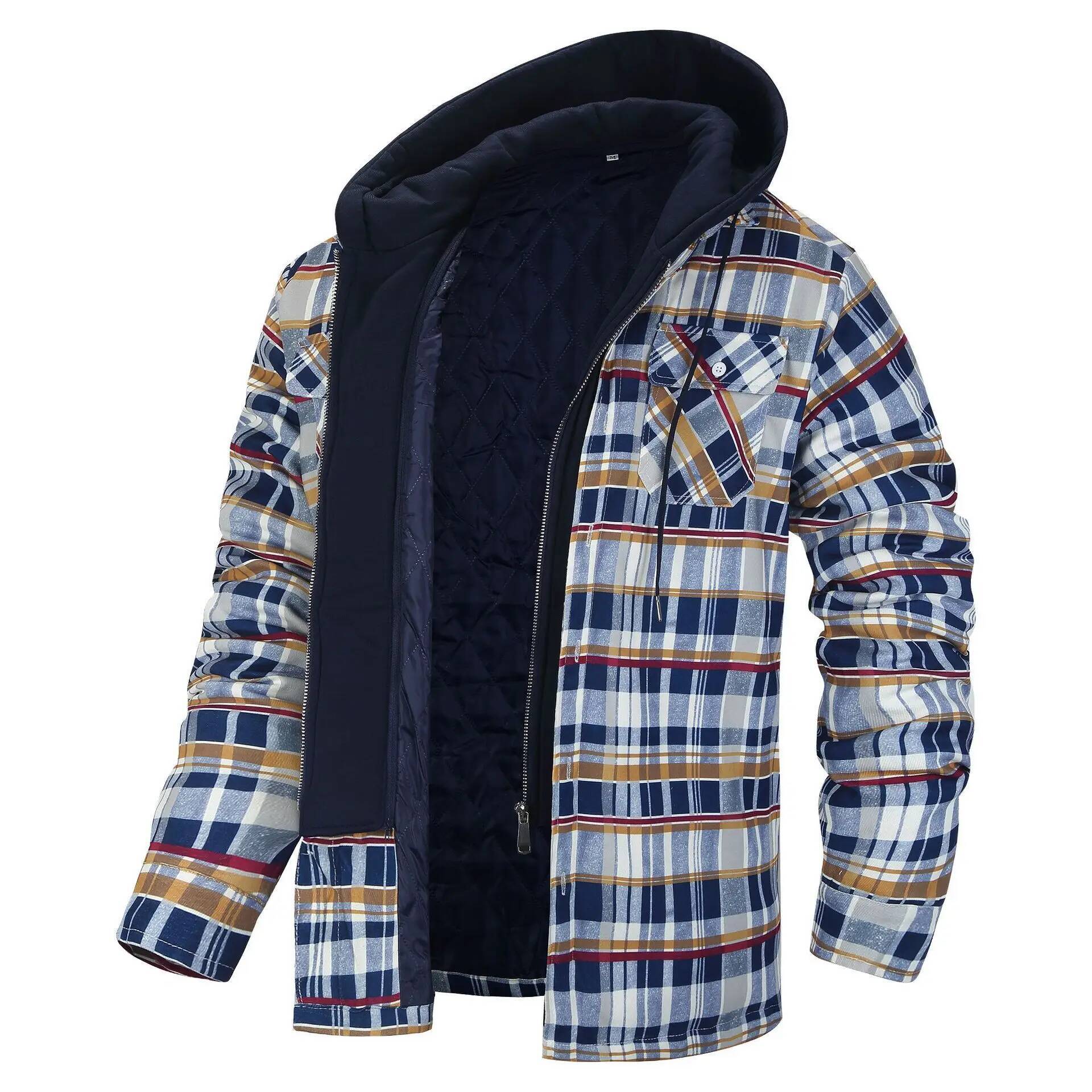 Зимняя фланелевая клетчатая ку – обзор и цена Flannel Plaid Shirt Heavy Weight