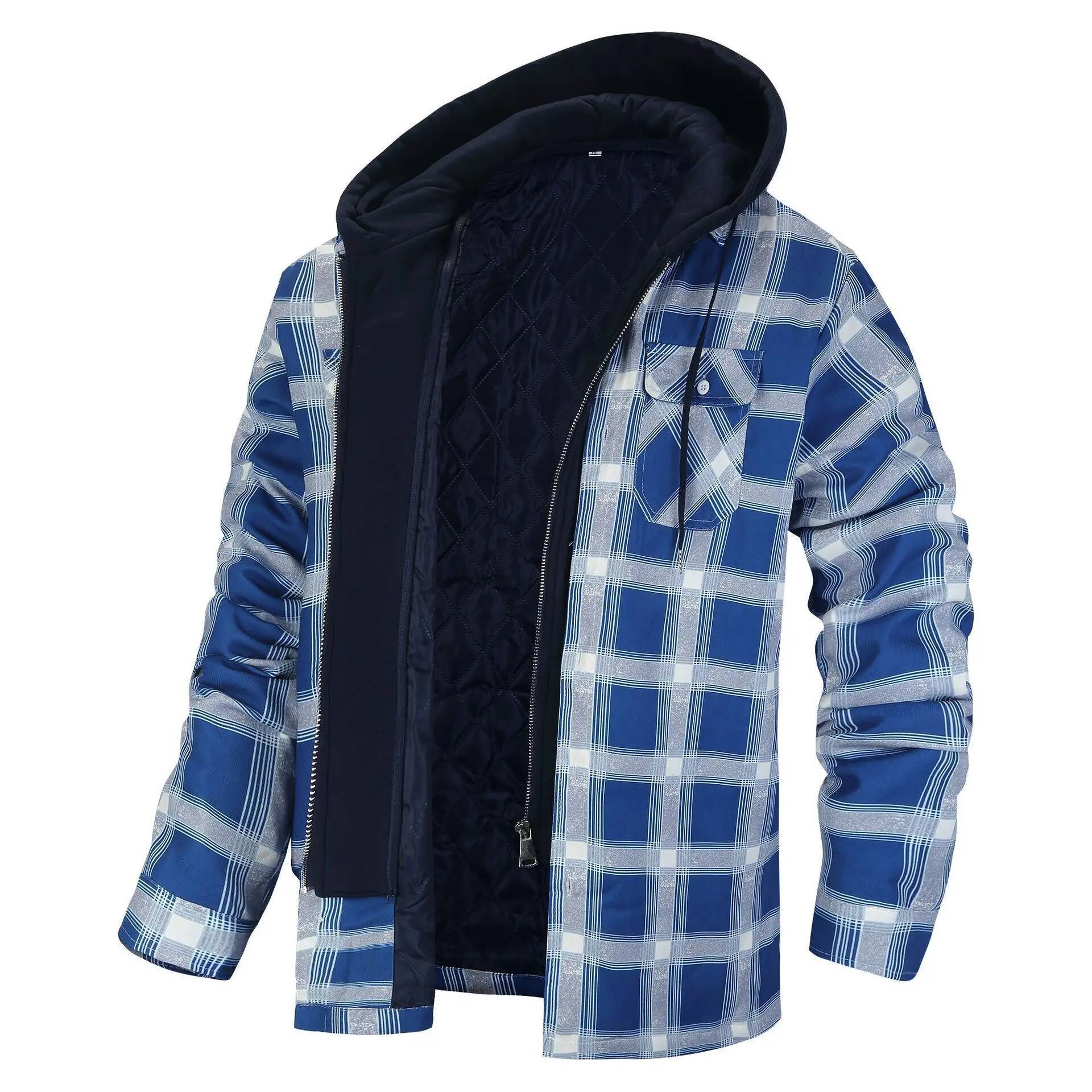 Зимняя фланелевая клетчатая ку – обзор и цена Flannel Plaid Shirt Heavy Weight