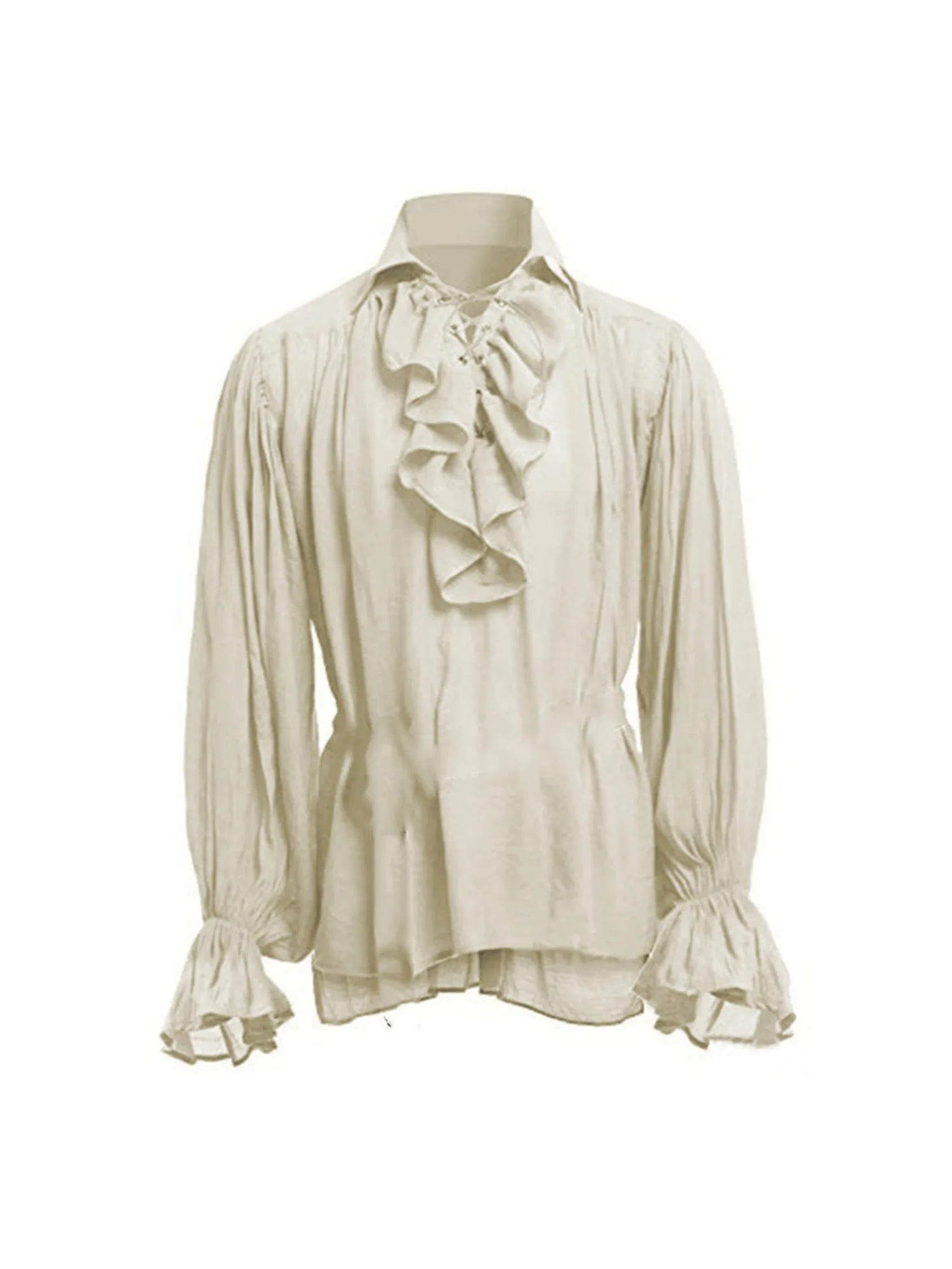 Мужская пиратская рубашка, руб – обзор и цена Medieval Gothic Lace Up Pirate Shirt