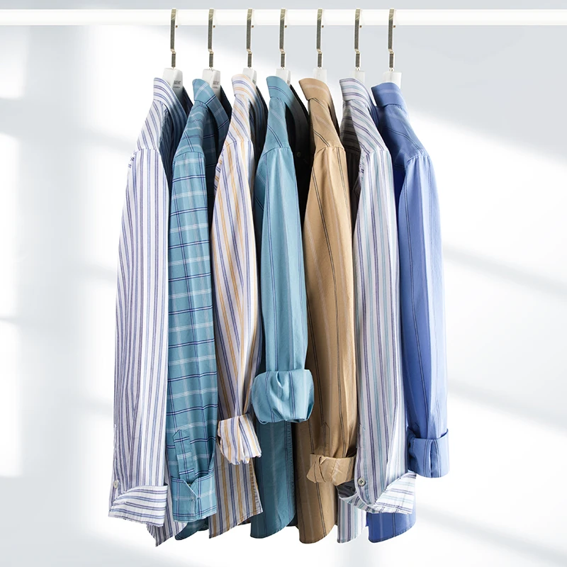 Рубашка мужская в клетку, из н – обзор и цена Oxford Cotton Casual Shirt Business