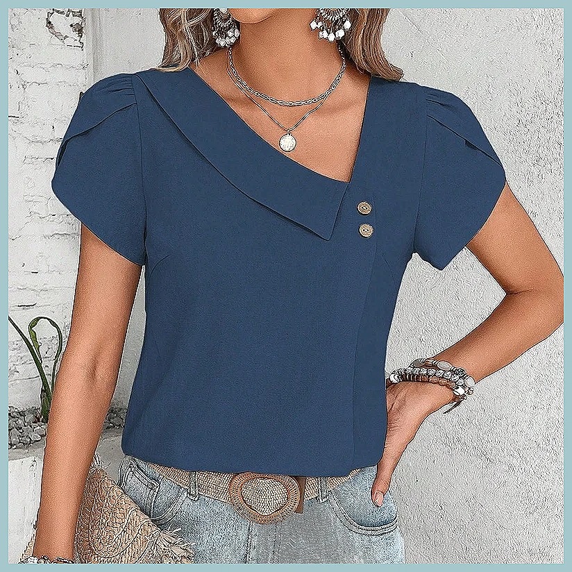 Летняя винтажная однотонная бл – обзор и цена Shirts