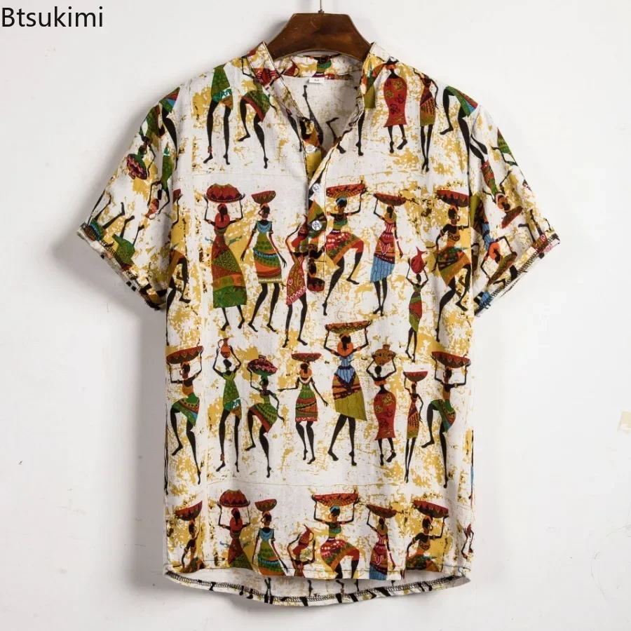 Лидер продаж, мужская рубашка  – обзор и цена Vintage Hawaiian Floral Shirt