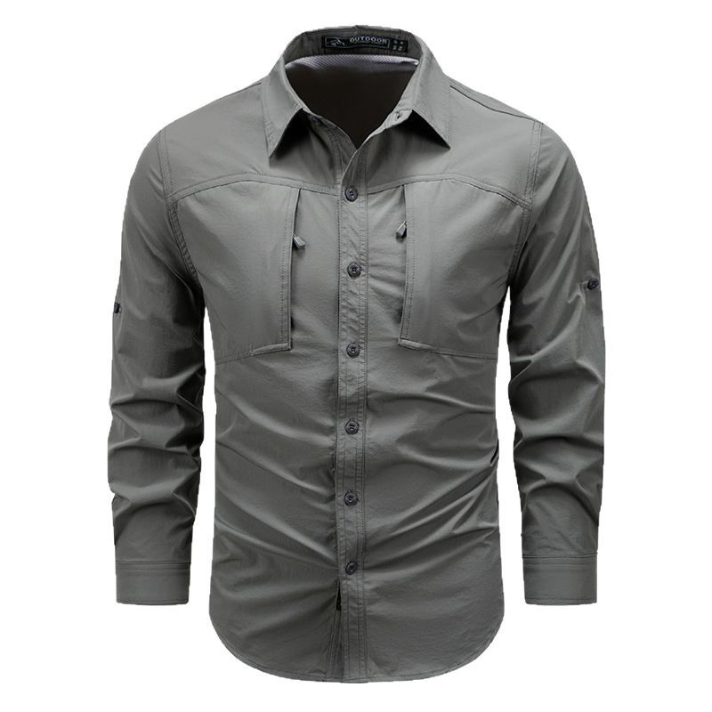 Весенне-осенние мужские рубашк – обзор и цена Tactical Military Shirt Cargo