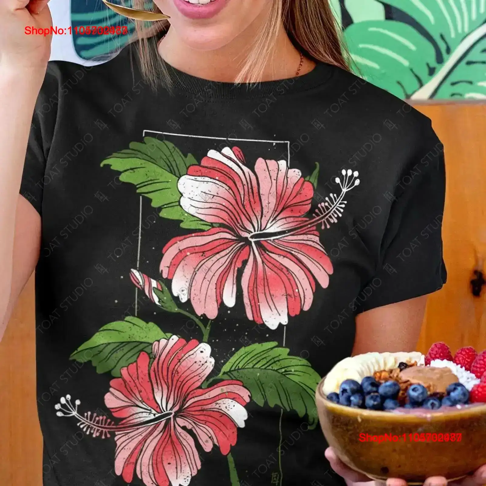 Футболка с цветами гибискуса,  – обзор и цена Vintage Hawaiian Floral Shirt