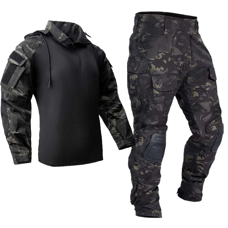 Мужская тактическая униформа,  – обзор и цена Tactical Military Shirt Cargo